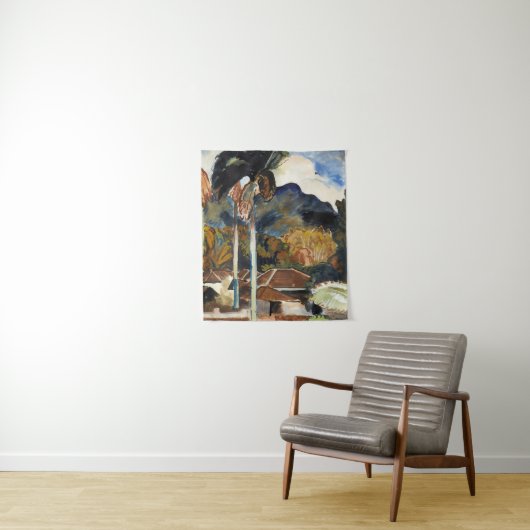 Tenture John Sten - Java, peinture fine art (En situation)