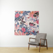 Tenture joli art brillant patte tropicale (En situation (horizontale))