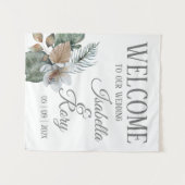 Tenture Joli Boho Bouquet Mariage (Devant (Horizontal))