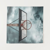 Tenture Joli cadeau de basketball (Devant (Horizontal))