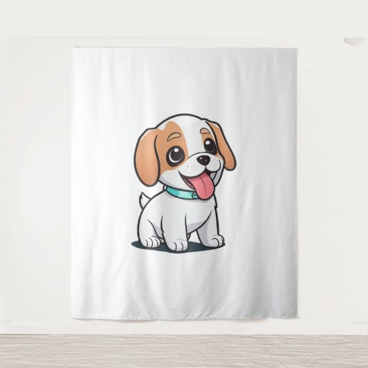 Tenture Joli chiot (Devant)