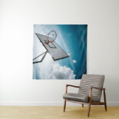 Tenture Joli design de basket-ball (En situation (horizontale))