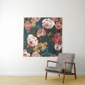 Tenture joli design de fleur illustration textile art, pat (En situation (horizontale))
