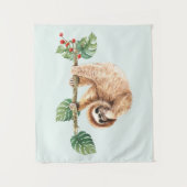 Tenture Joli fentes accroché à l'aquarelle vers le bas (Devant)