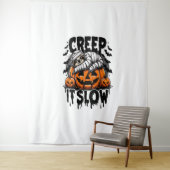 Tenture Joli Halloween Sloth (En situation)