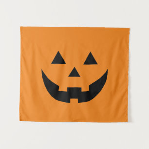Tenture Joli Jack-o'-lantern orange drôle Halloween