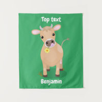 Joli joli maillot de vache et dessin de fleurs