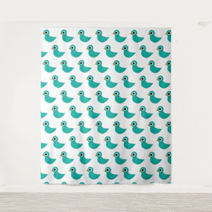 Tenture Joli oiseau bleu