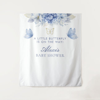 Tenture Joli petit Baby shower papillon