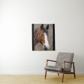 Tenture Joli visage de cheval (En situation)