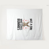 Tenture Jolie Conception Bunny Pour Filles Femmes Lapin Cô (Devant (Horizontal))