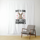 Tenture Jolie Conception Bunny Pour Filles Femmes Lapin Cô (En situation)
