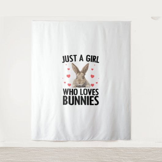 Tenture Jolie Conception Bunny Pour Filles Femmes Lapin Cô (Devant)