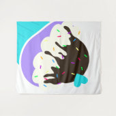 Tenture Jolie Cupcake (Devant (Horizontal))