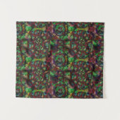 Tenture Jolie flambée de fleurs Abstraite (Devant (Horizontal))