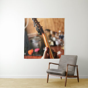Tenture Jolie guitare acoustique