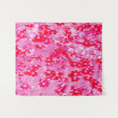 Tenture Jolies Fleurs Rouges (Devant (Horizontal))