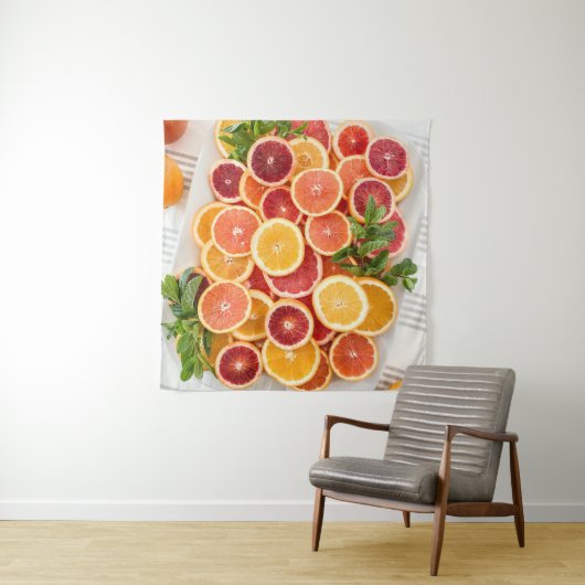 Tenture Jolies légumes (En situation)