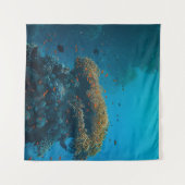 Tenture Jolies Poissons Et Barrière (Devant (Horizontal))