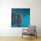 Tenture Jolies Poissons Et Barrière (En situation (horizontale))