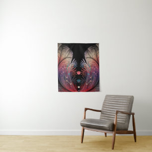 Tenture Jonglage Abstrait Moderne Fantaisie Art Fractal