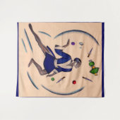 Tenture jonglage de l'impression jongleur (Devant (Horizontal))