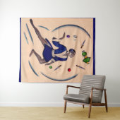 Tenture jonglage de l'impression jongleur (En situation (horizontale))