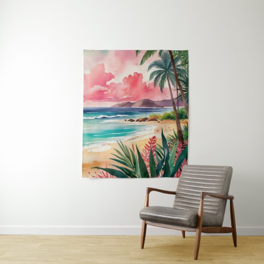 Tenture Jortes de sable (En situation)