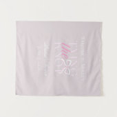 Tenture Jouer le noeud - Elégant minimaliste design Mariag (Devant (Horizontal))