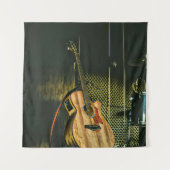 Tenture Joueur de guitare basse (Devant)