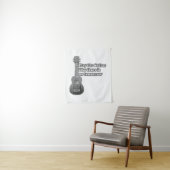 Tenture Jouez à la guitare comme il n'y a pas de demain (En situation)