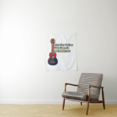 Tenture Jouez à la guitare comme il n'y a pas de demain. r (En situation)