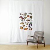 Tenture Jour d'Action de grâce attributs automne Classic T (En situation)