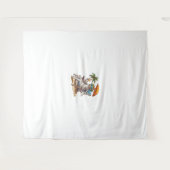 Tenture Jour de congé de la maman d'Halloween (Devant (Horizontal))