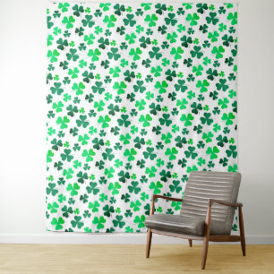Tenture Jour de la Saint Patrick de printemps vert irlanda