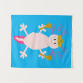 Tenture Jour de l'Axolotl mexicain mort (Devant (Horizontal))