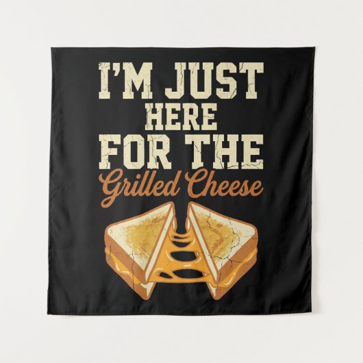 Tenture Journée du fromage grillé (Devant)