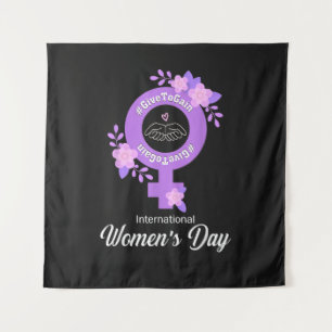 Tenture Journée internationale des femmes 8 mars
