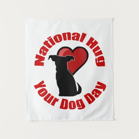 Tenture Journée nationale des chiens (Devant)