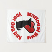 Tenture Journée nationale des chiens (Devant (Horizontal))