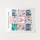 Tenture Joyeuse fête des infirmières 4 collage de photos m (Devant (Horizontal))