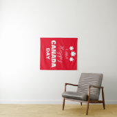 Tenture Joyeuse fête du Canada Contexte (En situation (horizontale))