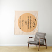 Tenture Joyeuse Journée des professionnels administratifs  (En situation (horizontale))