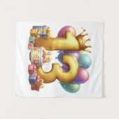 Tenture Joyeux 13e anniversaire (Devant (Horizontal))