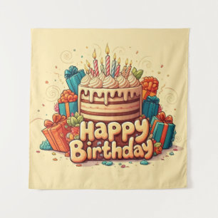 Tenture Joyeux Anniversaire pour les Enfants - Cadeaux Col