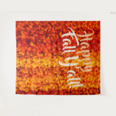 Tenture Joyeux Automne à tous Fond de Décor pour Fête des  (Devant (Horizontal))