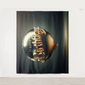 Tenture Joyeux cadre d'anniversaire (Devant)