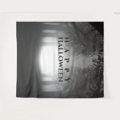 Tenture Joyeux Costume de fête d'Halloween Photo Booth Bac (Devant (Horizontal))