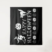 Tenture Joyeux décor éffrayant Halloween (Devant)