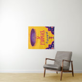 Tenture Joyeux Diwali - Beaux Designs Diwali Vibrants (En situation (horizontale))